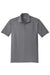 Sport-Tek ST650/TST650 Mens Sport-Wick Moisture Wicking Short Sleeve Polo Shirt Concrete Grey Flat Front