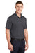 Sport-Tek ST650/TST650 Mens Sport-Wick Moisture Wicking Short Sleeve Polo Shirt Iron Grey Model 3q