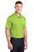 Sport-Tek ST650/TST650 Mens Sport-Wick Moisture Wicking Short Sleeve Polo Shirt Lime Shock Green Model 3q