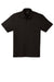 Sport-Tek ST651 Mens Sport-Wick Moisture Wicking Short Sleeve Polo Shirt w/ Pocket Black Flat Front