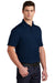 Sport-Tek ST651 Mens Sport-Wick Moisture Wicking Short Sleeve Polo Shirt w/ Pocket True Navy Blue Model 3q