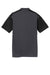 Sport-Tek ST652 Mens Sport-Wick Moisture Wicking Short Sleeve Polo Shirt Iron Grey/Black Flat Back