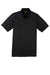 Sport-Tek ST653 Mens Sport-Wick Moisture Wicking Short Sleeve Polo Shirt Black/True Royal Blue Flat Front