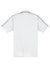 Sport-Tek ST653 Mens Sport-Wick Moisture Wicking Short Sleeve Polo Shirt White/Iron Grey Flat Back