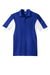 Sport-Tek ST655/TST655 Mens Sport-Wick Moisture Wicking Short Sleeve Polo Shirt True Royal Blue/White Flat Front