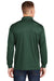 Sport-Tek ST657 Mens Sport-Wick Moisture Wicking Long Sleeve Polo Shirt Forest Green Model Back