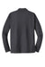 Sport-Tek ST657 Mens Sport-Wick Moisture Wicking Long Sleeve Polo Shirt Iron Grey Flat Back