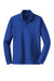 Sport-Tek ST657 Mens Sport-Wick Moisture Wicking Long Sleeve Polo Shirt True Royal Blue Flat Front