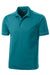 Sport-Tek ST659 Mens Sport-Wick Moisture Wicking Short Sleeve Polo Shirt Tropic Blue Flat Front