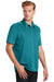 Sport-Tek ST659 Mens Sport-Wick Moisture Wicking Short Sleeve Polo Shirt Tropic Blue Model 3q