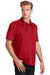 Sport-Tek ST659 Mens Sport-Wick Moisture Wicking Short Sleeve Polo Shirt True Red Model 3q