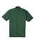 Sport-Tek ST660 Mens Heather Contender Moisture Wicking Short Sleeve Polo Shirt Heather Forest Green Flat Back