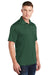 Sport-Tek ST660 Mens Heather Contender Moisture Wicking Short Sleeve Polo Shirt Heather Forest Green Model 3q