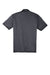 Sport-Tek ST660 Mens Heather Contender Moisture Wicking Short Sleeve Polo Shirt Heather Graphite Grey Flat Back