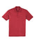 Sport-Tek ST660 Mens Heather Contender Moisture Wicking Short Sleeve Polo Shirt Heather True Scarlet Red Flat Front