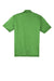 Sport-Tek ST660 Mens Heather Contender Moisture Wicking Short Sleeve Polo Shirt Heather Turf Green Flat Back