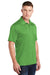 Sport-Tek ST660 Mens Heather Contender Moisture Wicking Short Sleeve Polo Shirt Heather Turf Green Model 3q