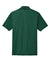 Sport-Tek ST680 Mens Micro-Mesh Moisture Wicking Short Sleeve Polo Shirt Forest Green Flat Back