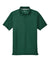 Sport-Tek ST680 Mens Micro-Mesh Moisture Wicking Short Sleeve Polo Shirt Forest Green Flat Front