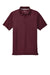 Sport-Tek ST680 Mens Micro-Mesh Moisture Wicking Short Sleeve Polo Shirt Maroon Flat Front