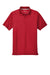 Sport-Tek ST680 Mens Micro-Mesh Moisture Wicking Short Sleeve Polo Shirt True Red Flat Front