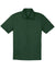 Sport-Tek ST690 Mens Active Mesh Moisture Wicking Short Sleeve Polo Shirt Forest Green Flat Front