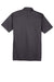 Sport-Tek ST690 Mens Active Mesh Moisture Wicking Short Sleeve Polo Shirt Iron Grey Flat Back