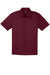 Sport-Tek ST690 Mens Active Mesh Moisture Wicking Short Sleeve Polo Shirt Maroon Flat Front