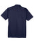 Sport-Tek ST690 Mens Active Mesh Moisture Wicking Short Sleeve Polo Shirt True Navy Blue Flat Back