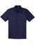 Sport-Tek ST690 Mens Active Mesh Moisture Wicking Short Sleeve Polo Shirt True Navy Blue Flat Front