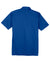 Sport-Tek ST690 Mens Active Mesh Moisture Wicking Short Sleeve Polo Shirt True Royal Blue Flat Back