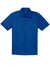 Sport-Tek ST690 Mens Active Mesh Moisture Wicking Short Sleeve Polo Shirt True Royal Blue Flat Front