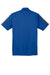 Sport-Tek ST695 Mens Active Mesh Moisture Wicking Short Sleeve Polo Shirt True Royal Blue/Grey Flat Back