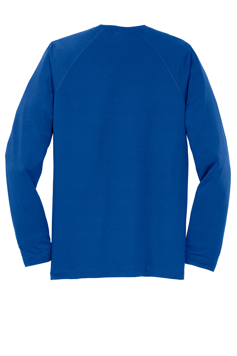 Sport-Tek ST700LS Mens Ultimate Performance Moisture Wicking Long Sleeve Crewneck T-Shirt True Royal Blue Flat Back