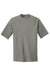 Sport-Tek ST700 Mens Ultimate Performance Moisture Wicking Short Sleeve Crewneck T-Shirt Heather Grey Flat Front