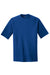 Sport-Tek ST700 Mens Ultimate Performance Moisture Wicking Short Sleeve Crewneck T-Shirt True Royal Blue Flat Front