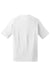 Sport-Tek ST700 Mens Ultimate Performance Moisture Wicking Short Sleeve Crewneck T-Shirt White Flat Back