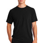 Sport-Tek Mens Ultimate Performance Moisture Wicking Short Sleeve Crewneck T-Shirt - Black