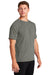 Sport-Tek ST700 Mens Ultimate Performance Moisture Wicking Short Sleeve Crewneck T-Shirt Heather Grey Model 3q