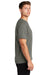 Sport-Tek ST700 Mens Ultimate Performance Moisture Wicking Short Sleeve Crewneck T-Shirt Heather Grey Model Side