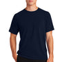 Sport-Tek Mens Ultimate Performance Moisture Wicking Short Sleeve Crewneck T-Shirt - True Navy Blue