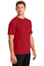 Sport-Tek ST700 Mens Ultimate Performance Moisture Wicking Short Sleeve Crewneck T-Shirt True Red Model 3q