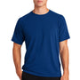 Sport-Tek Mens Ultimate Performance Moisture Wicking Short Sleeve Crewneck T-Shirt - True Royal Blue