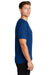 Sport-Tek ST700 Mens Ultimate Performance Moisture Wicking Short Sleeve Crewneck T-Shirt True Royal Blue Model Side