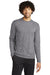 Sport-Tek ST710 Mens Exchange 1.5 Long Sleeve Crewneck T-Shirt Heather Grey Model Front