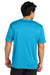 Sport-Tek ST720 Mens Re-Compete Moisture Wicking Short Sleeve Crewneck T-Shirt Atomic Blue Model Back