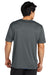 Sport-Tek ST720 Mens Re-Compete Moisture Wicking Short Sleeve Crewneck T-Shirt Iron Grey  Model Back