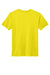 Sport-Tek ST720 Mens Re-Compete Moisture Wicking Short Sleeve Crewneck T-Shirt Neon Yellow Flat Back