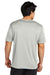 Sport-Tek ST720 Mens Re-Compete Moisture Wicking Short Sleeve Crewneck T-Shirt Silver Grey Model Back