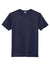 Sport-Tek ST720 Mens Re-Compete Moisture Wicking Short Sleeve Crewneck T-Shirt True Navy Blue Flat Front